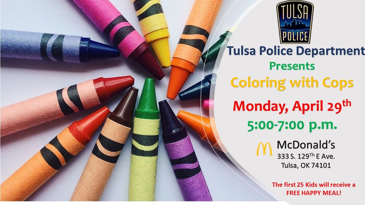Coloring with Cops