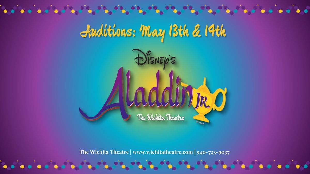 AUDITIONS: Aladdin Jr.