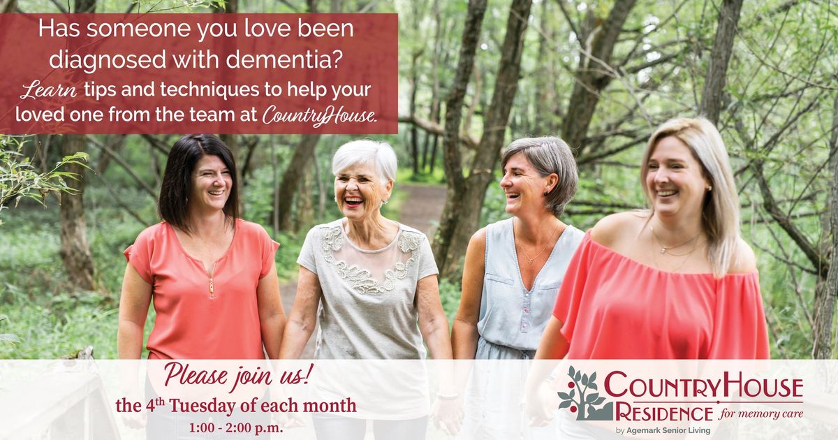 Caregiver Connection - Learn tips and techniques to help care for a loved one with dementia 