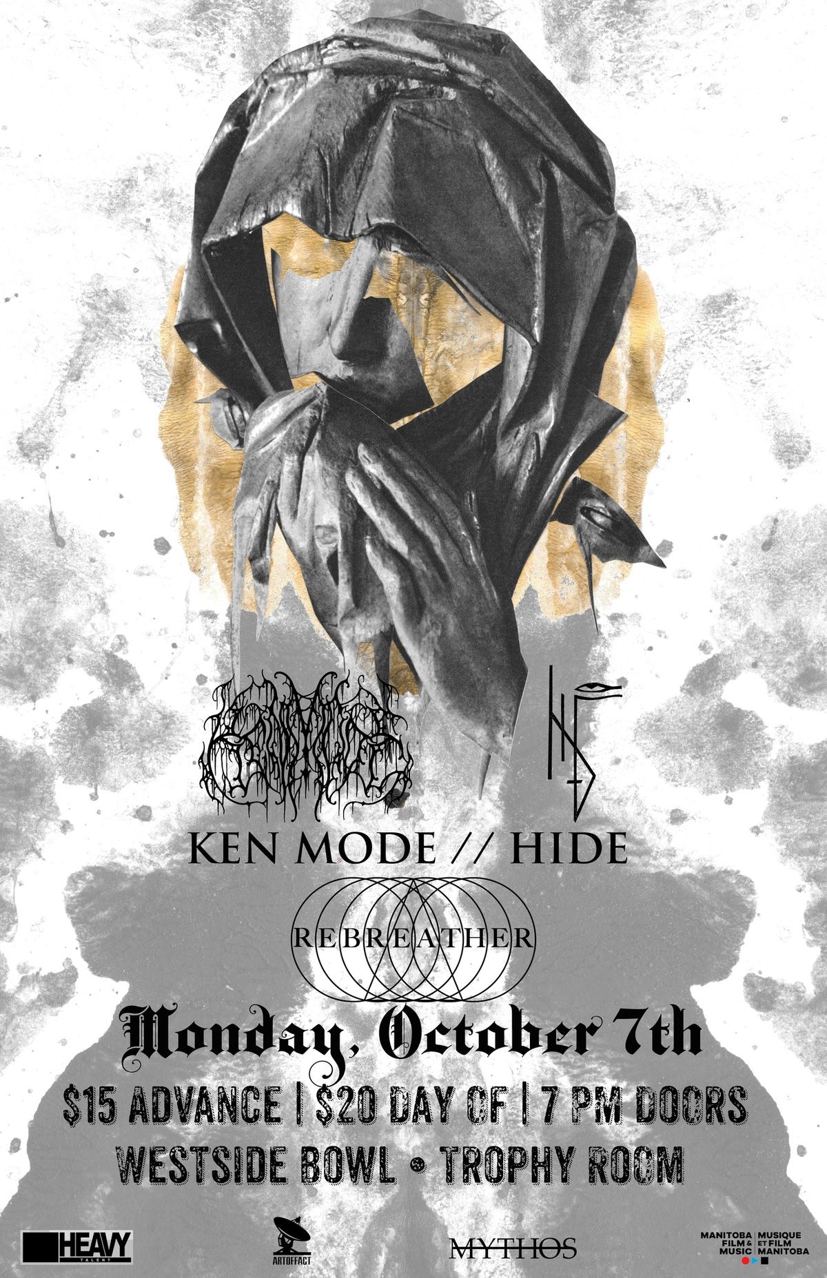 Ken Mode\/Hide\/rebreather at the Westside Bowl