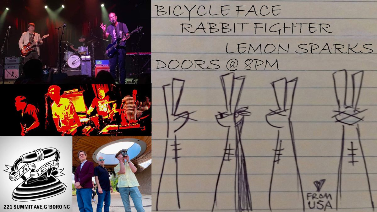 Bicycle Face w\/ Rabbit Fighter & Lemon Sparks