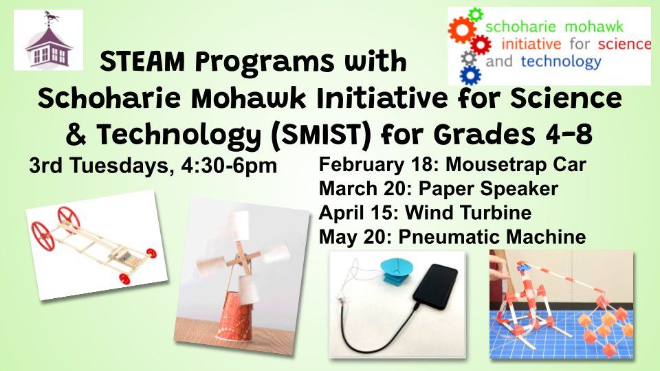 STEAM Project with Schoharie Mohawk Initiative for Science & Technology