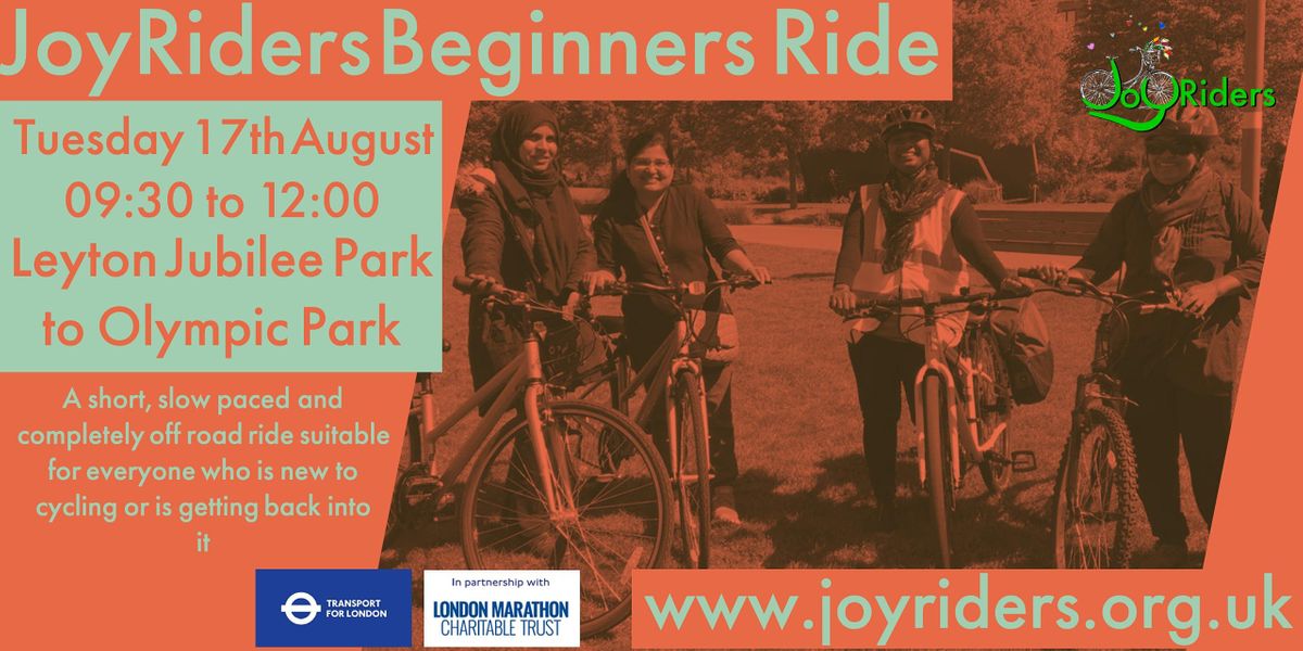 Beginner Ride: Leyton Jubilee Park to Olympic Park