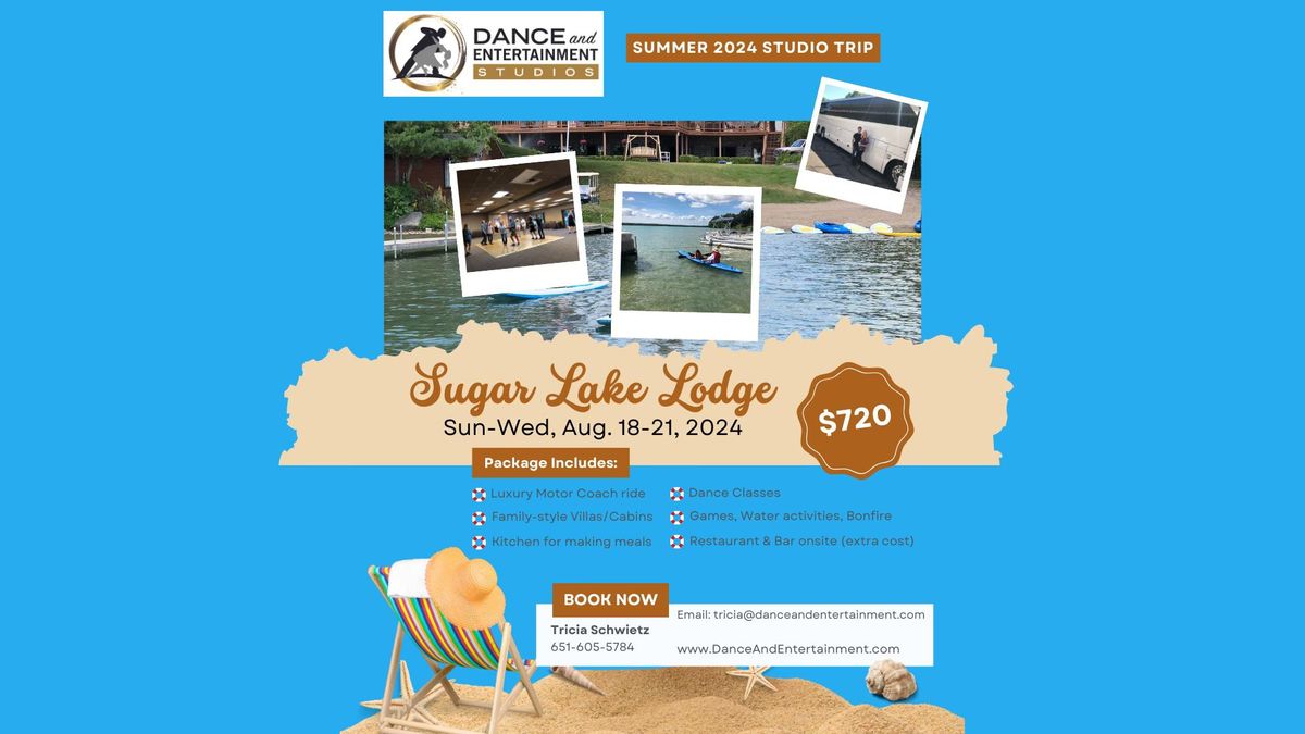 2024 Sugar Lake Lodge - Summer Studio Trip