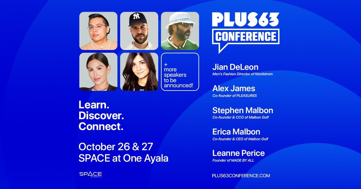 PLUS63 Conference | Oct 26 & 27, 2024