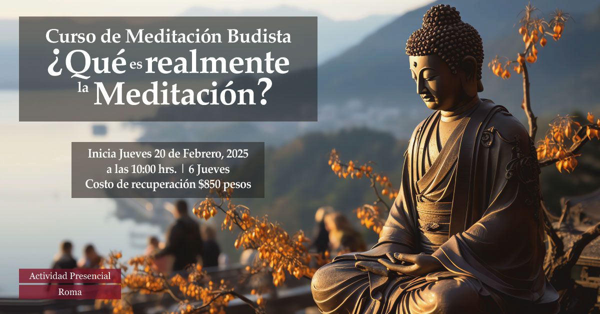 Curso Fundacional: \u00bfQu\u00e9 es realmente la meditaci\u00f3n?