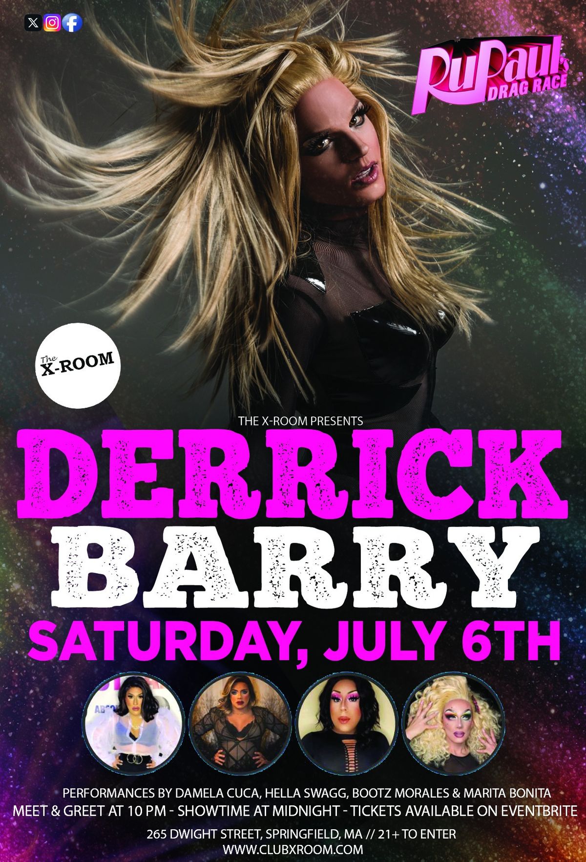 Derrick Barry at The X-Room 