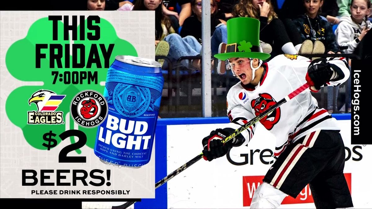 Colorado Eagles at Rockford Icehogs