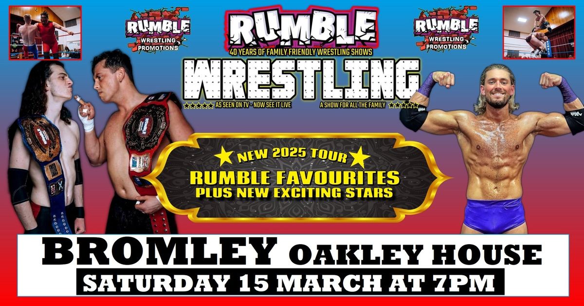 Rumble Wrestling 2025 Tour Comes to Bromley