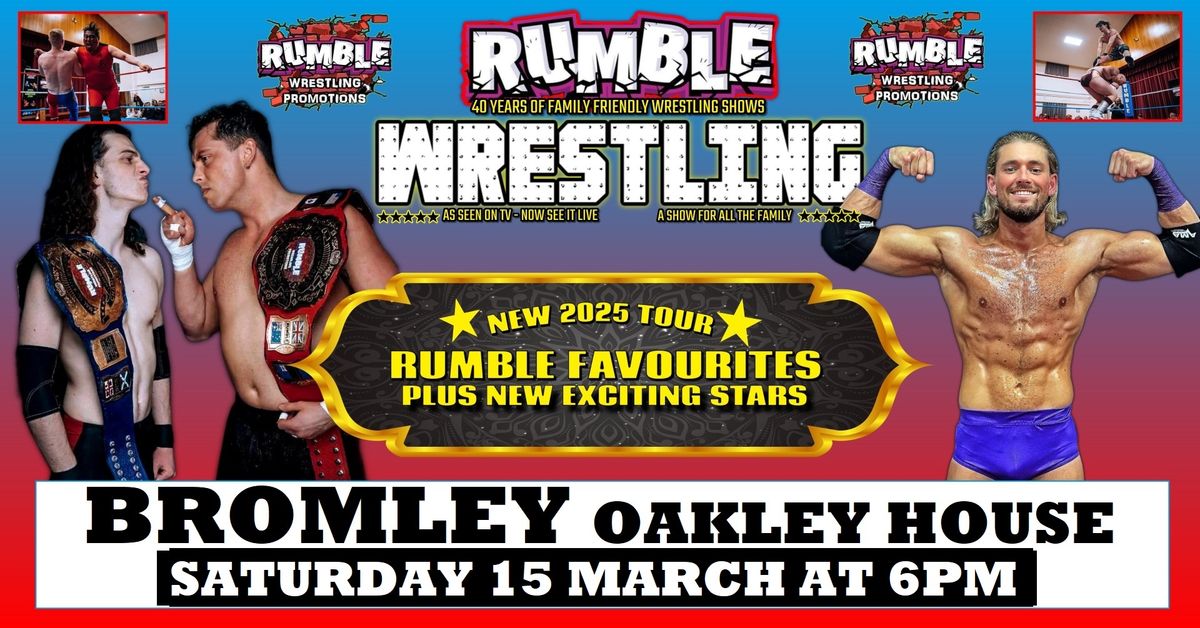 Rumble Wrestling 2025 Tour Comes to Bromley