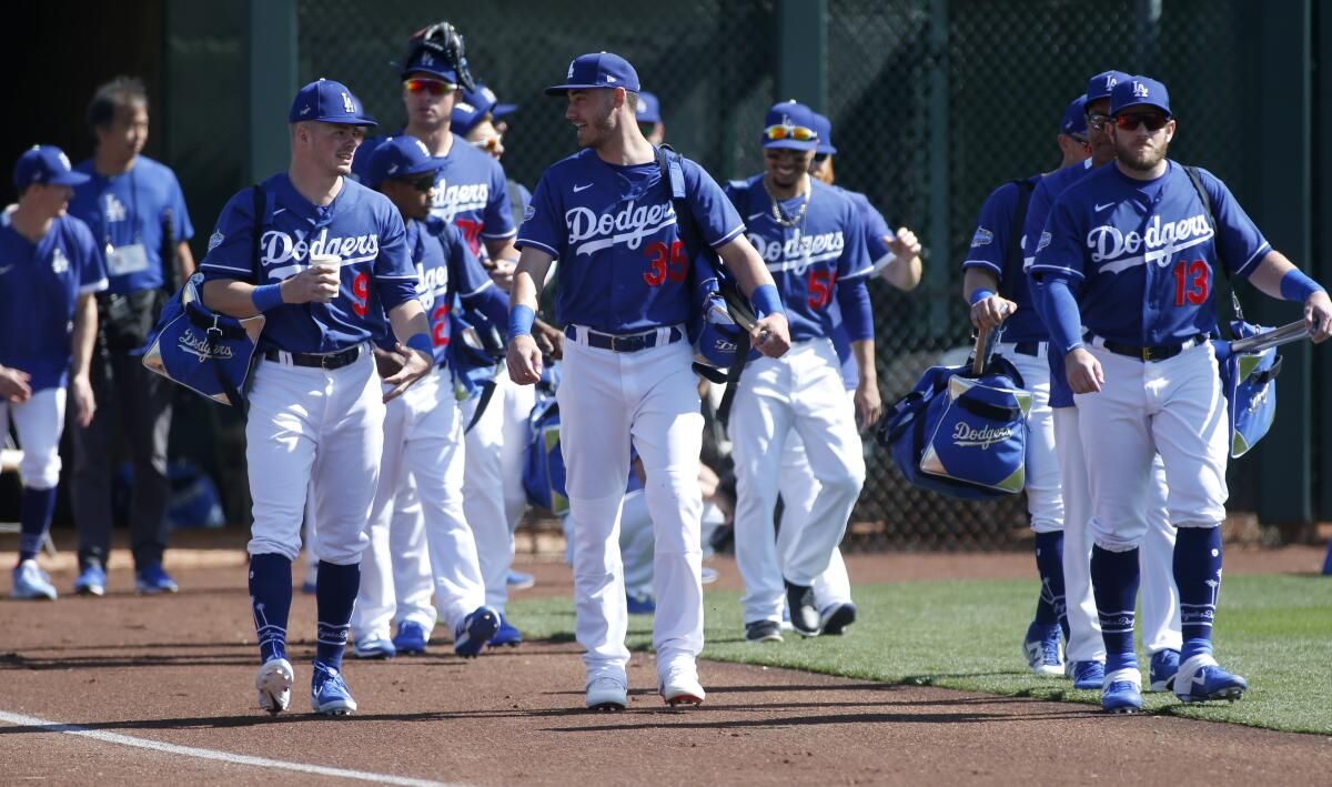 Spring Training - Chicago White Sox Prospects at Los Angeles Dodgers Prospects at Camelback Ranch - Glendale