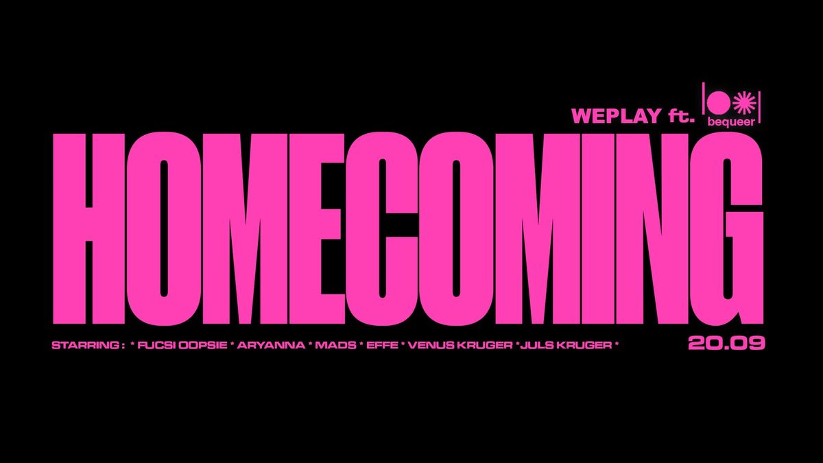 We Play - HOMECOMING