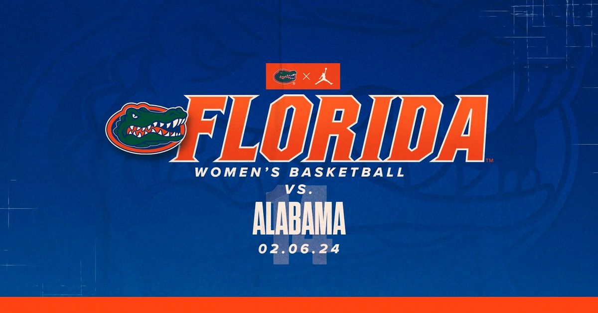 Gators Women's Basketball vs. Alabama