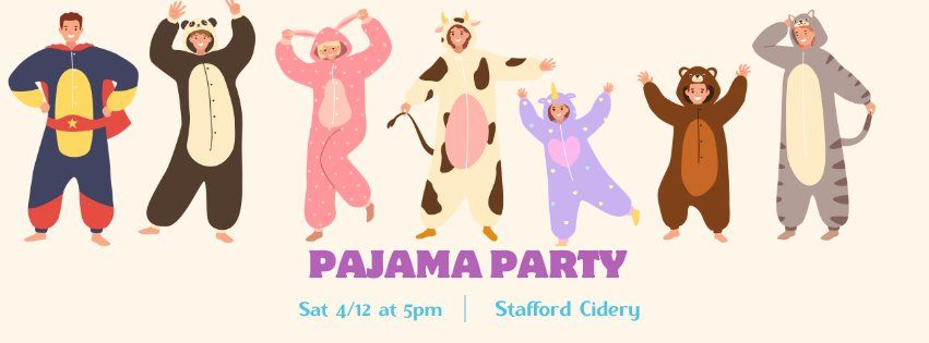 Adult Pajama Party