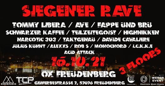 Siegener Rave \/\/ OX Freudenberg