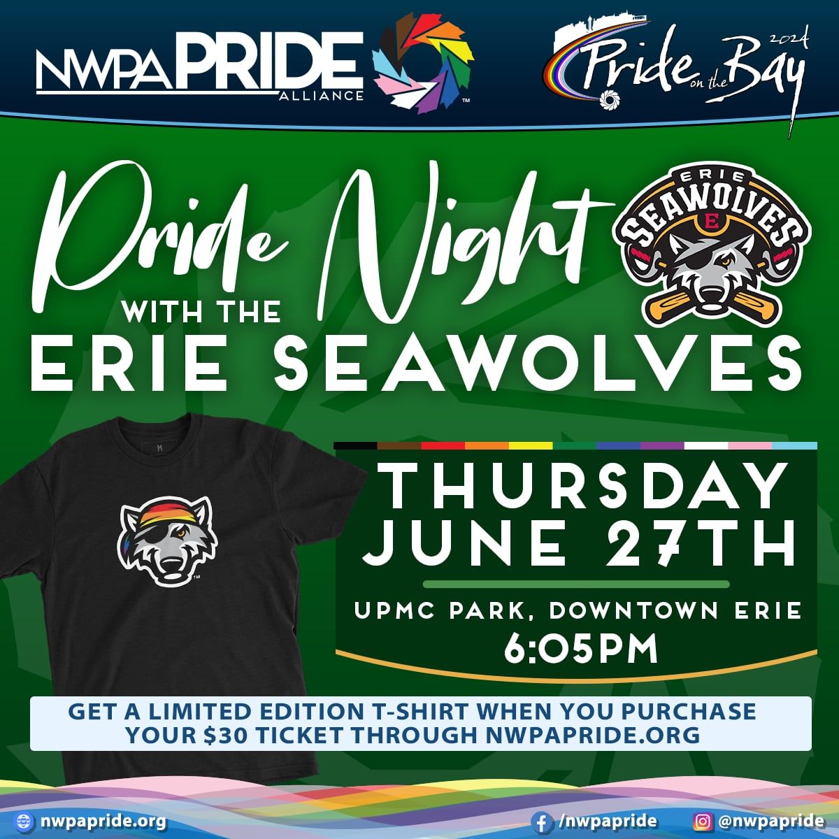 Pride Night with the Erie Seawolves