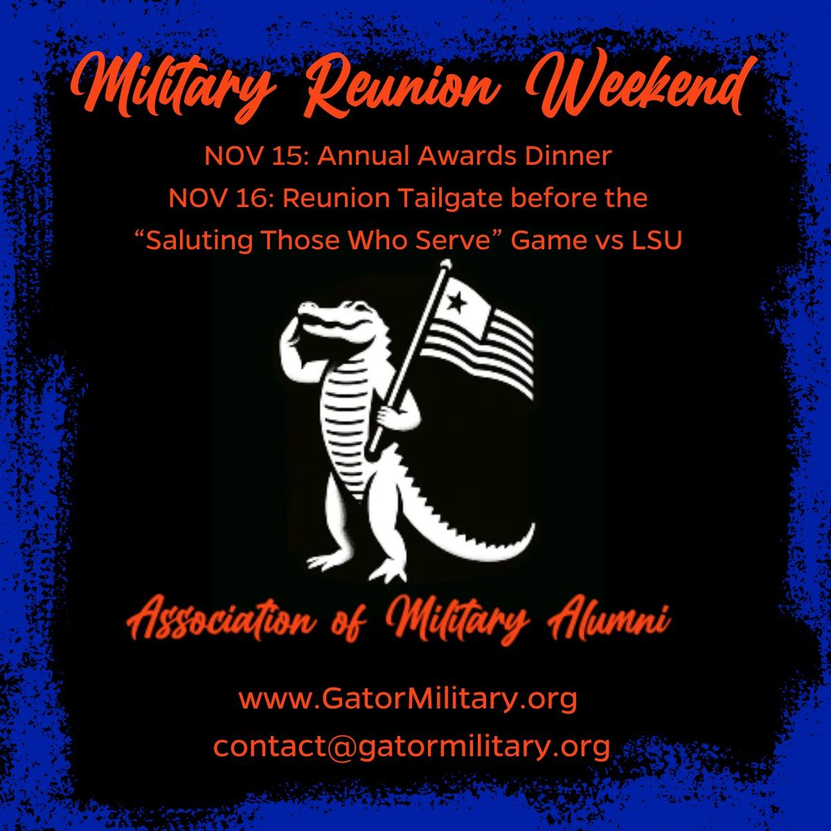 Military Reunion Tailgate 