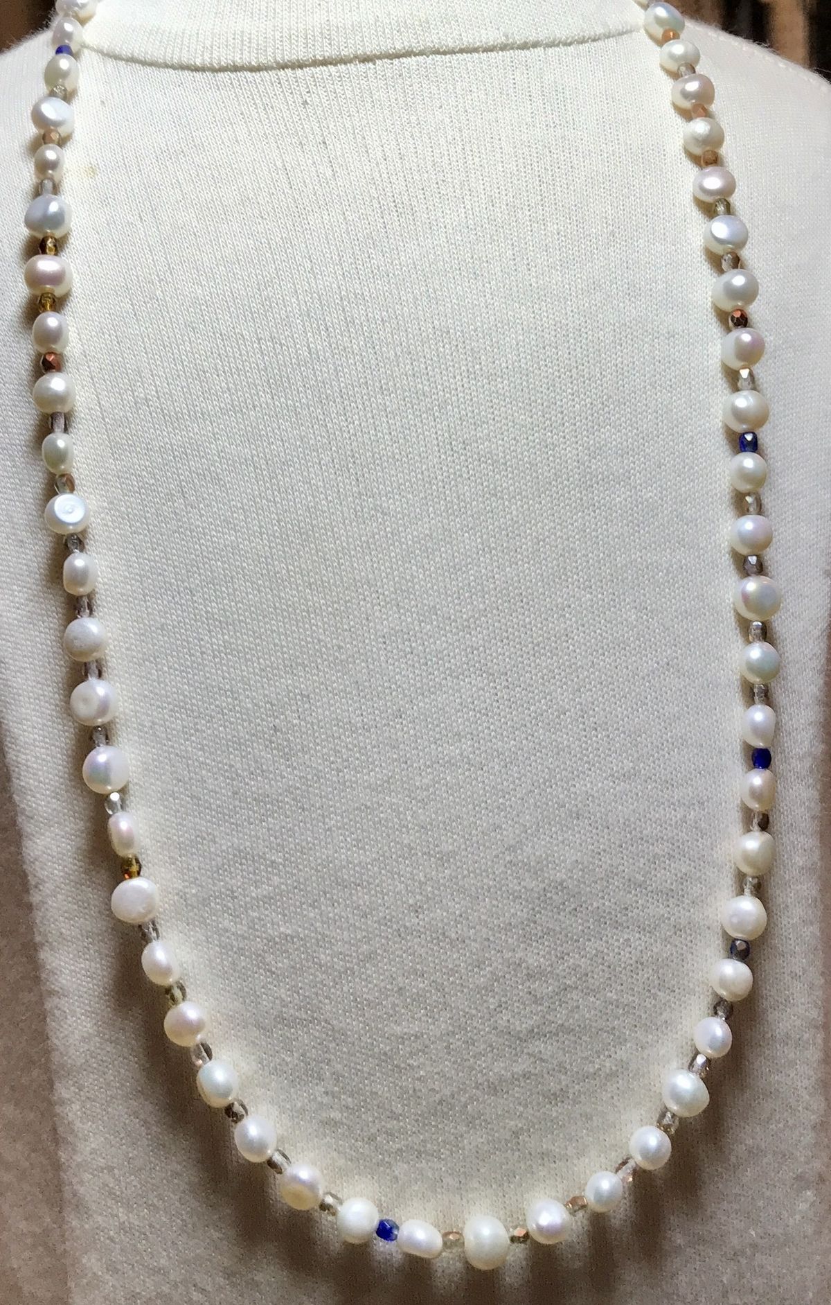 Beading for Beginners - Make a Fresh Water Pearl Necklace with Gail Gittleson