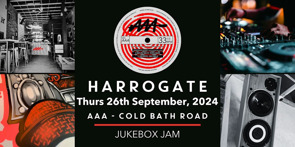 Jukebox Jam: Your Night, Your Playlist! - Harrogate - 26th September, 2024