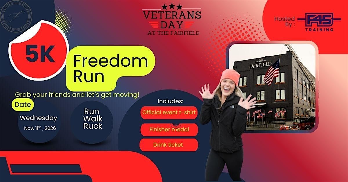 The Fairfield Freedom Run 5K
