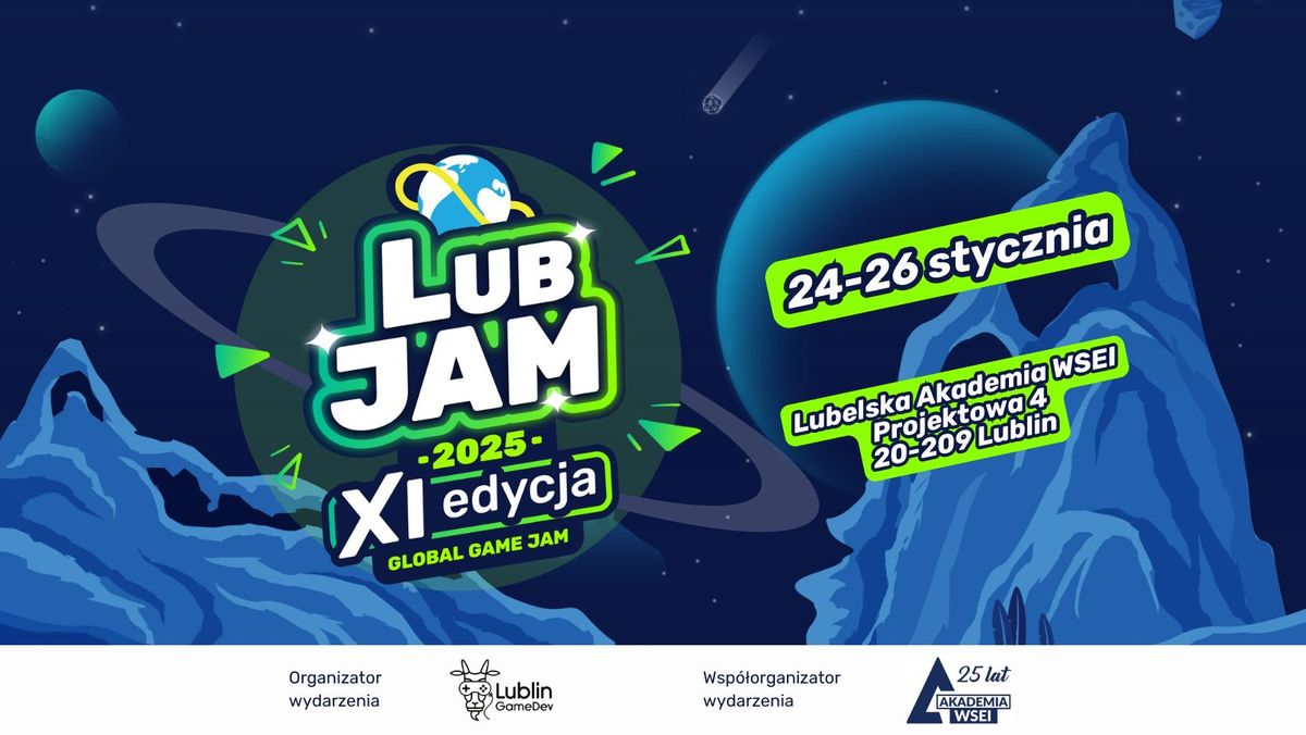  LubJam 2025 - 11. edycja Global Game Jam w Lublinie