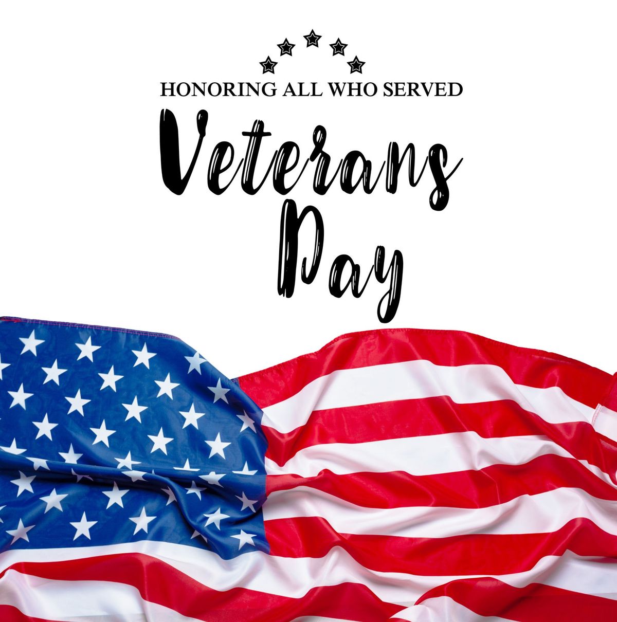 Veterans Day Pedicures 50% OFF for all US veterans 