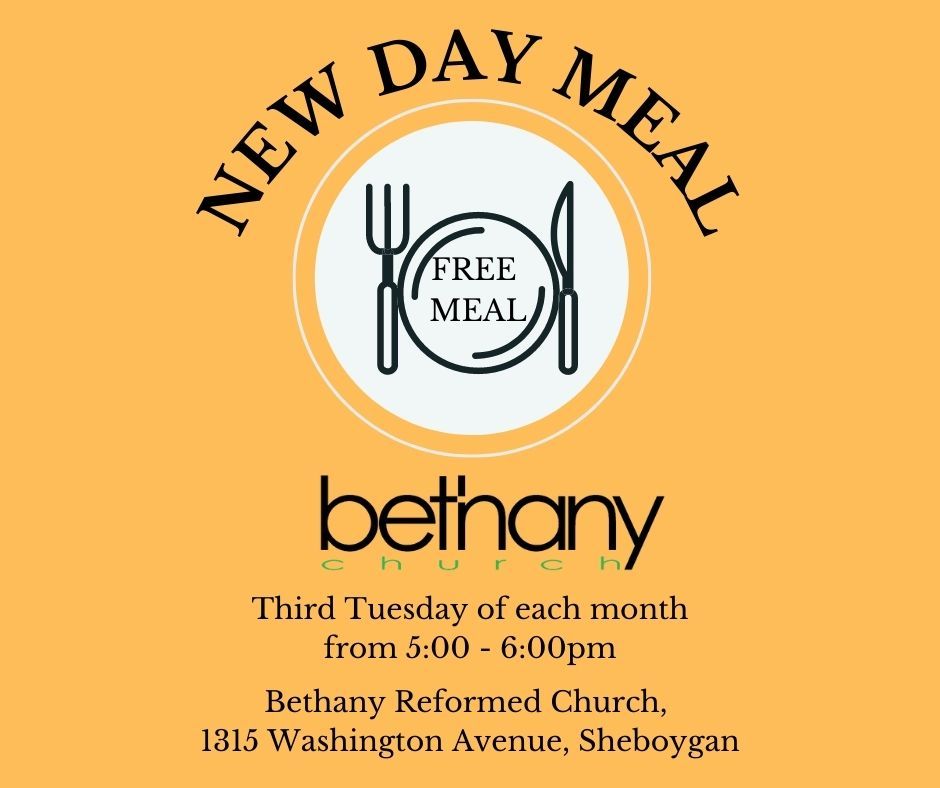 New Day Meal, Bethany Reformed Church, Sheboygan, 19 March 2024