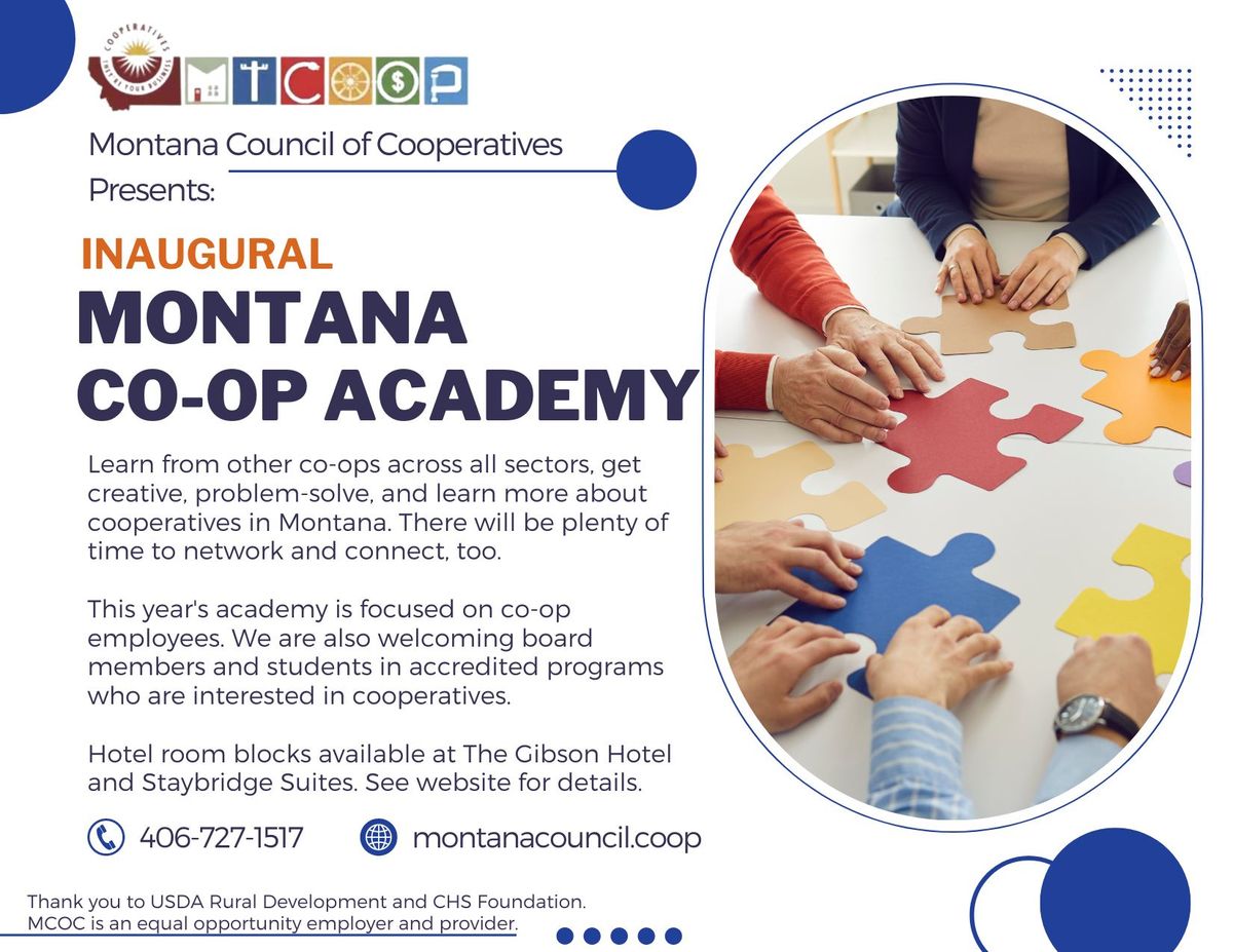 Inaugural Montana Cooperative Academy