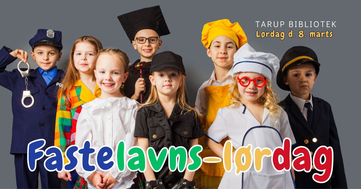 Familiel\u00f8rdag: Fastelavn p\u00e5 Tarup Bibliotek 