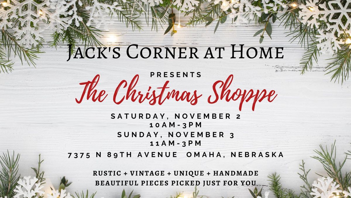 The Christmas Shoppe at Jack\u2019s Corner 