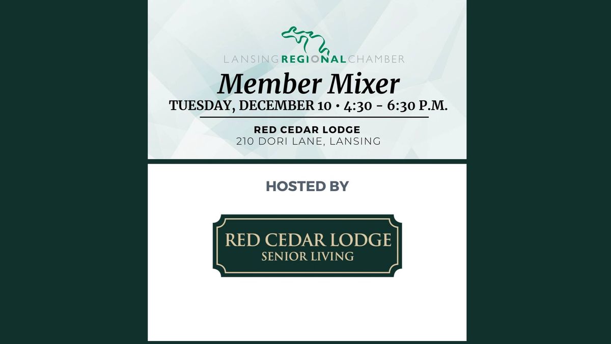 December Member Mixer at Red Cedar Lodge