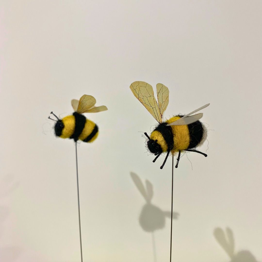 Needle Felted Bee Full Day Workshop with Robyn Smith