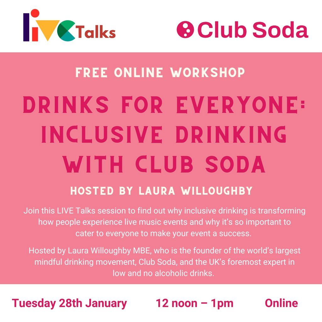 Drinks For Everyone: Inclusive Drinking with Club Soda