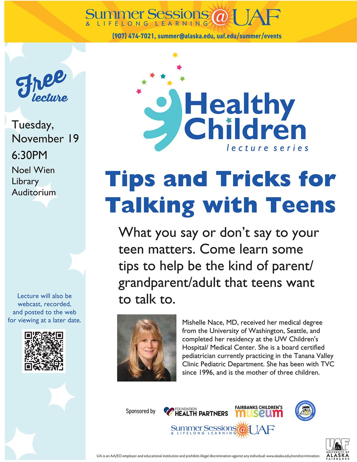 Healthy Children: Tips and Tricks for Talking with Teens