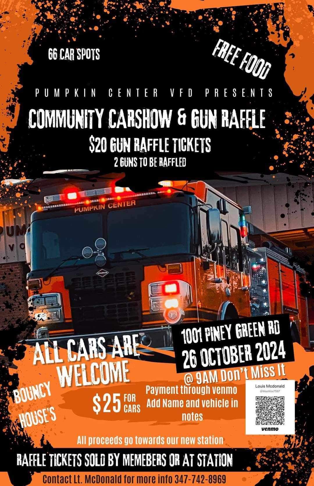 Community Car Show and Gun Raffle