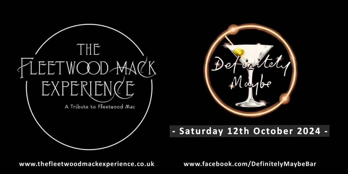 The Fleetwood Mack Experience live at The Definitely Maybe Bar, Bolton