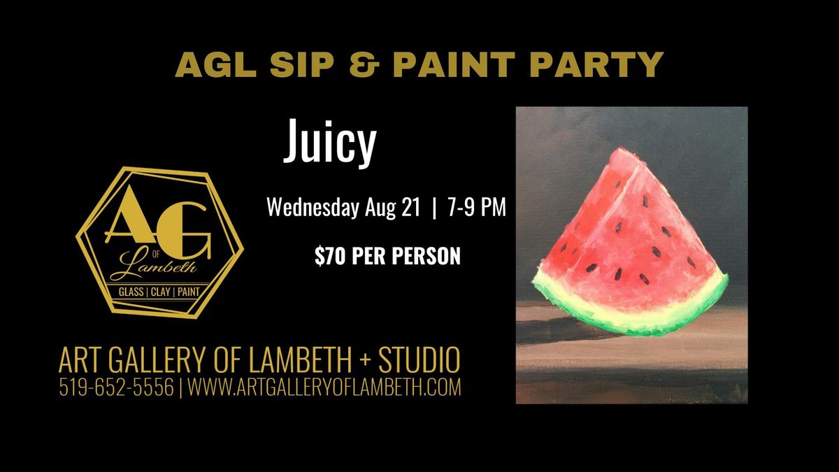 AGL Sip & Paint  - Juicy