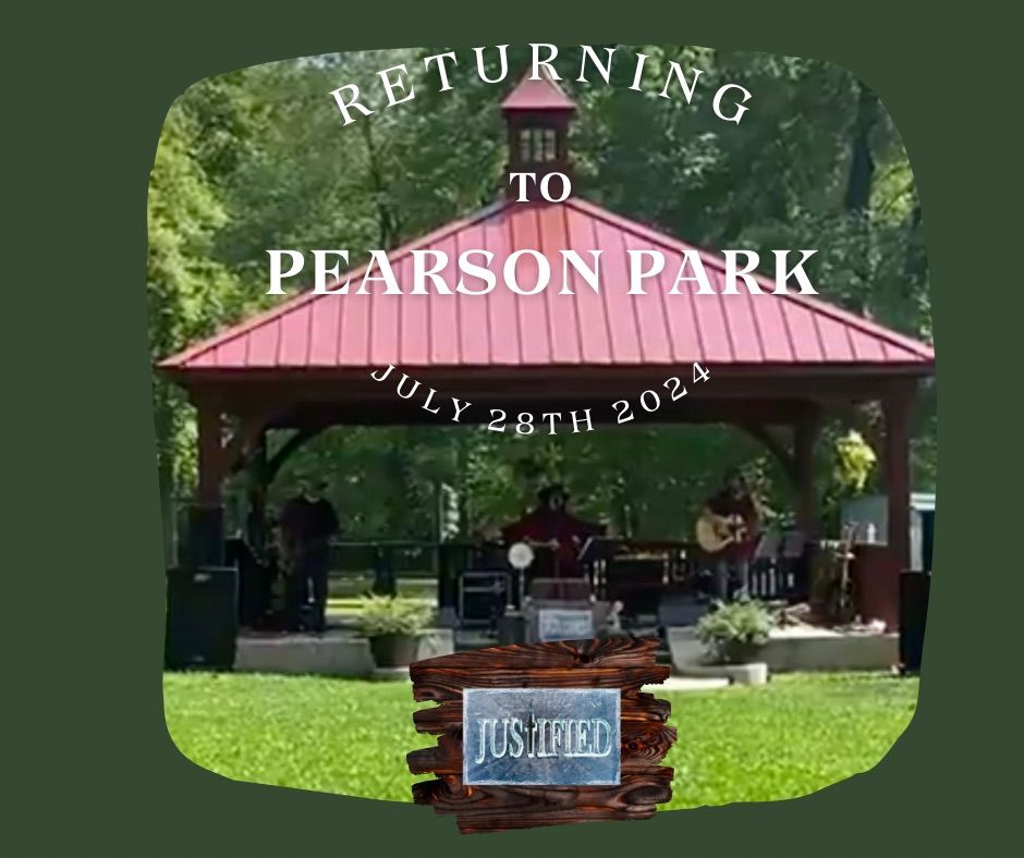 JUSTIFIED @ Pearson Park Sunday July 28th, 2024, Pearson Park, New ...