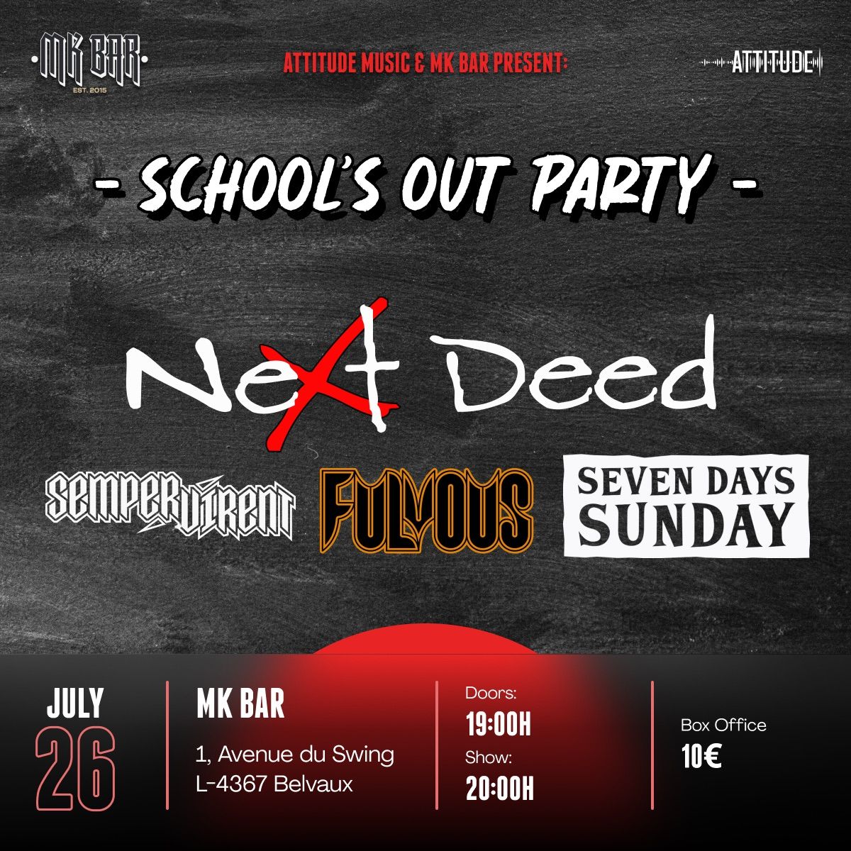 \u2600\ufe0f??SCHOOL\u2019S OUT PARTY ??\u2600\ufe0f