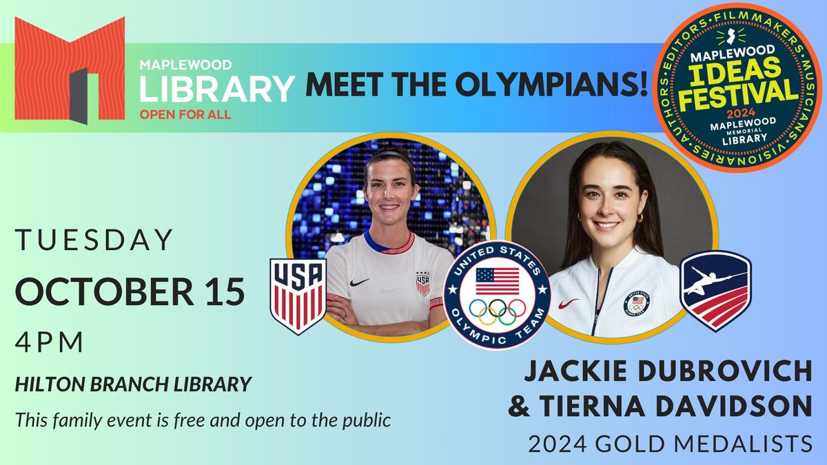 MEET THE OLYMPIANS! A Celebration and Meet & Greet with our MAPSO 2024 USA Olympic Gold Medalists