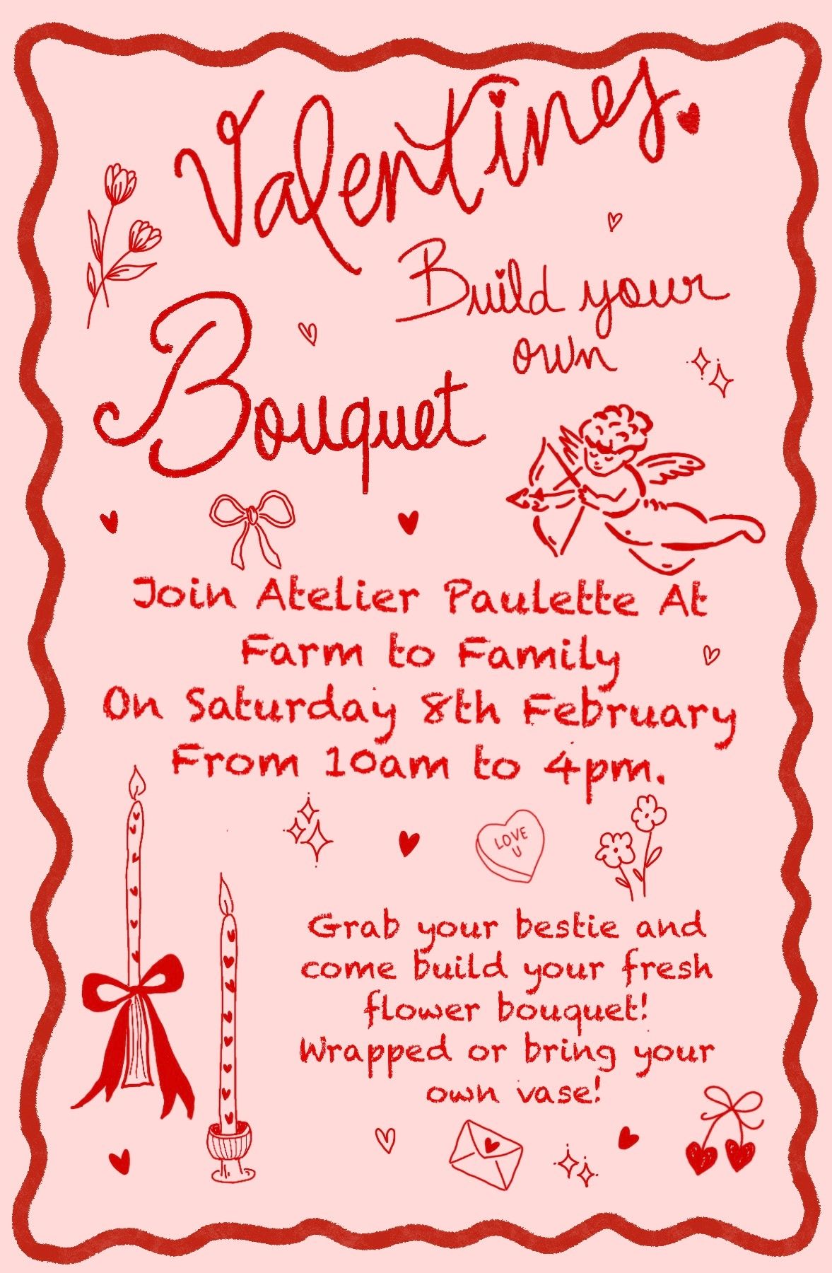 Valentines Build Your Own Bouquet 