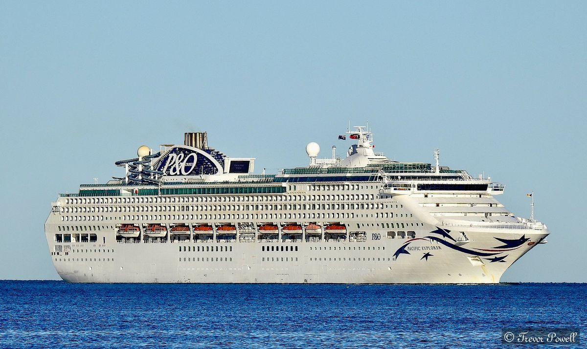 Pacific Explorer in Adelaide