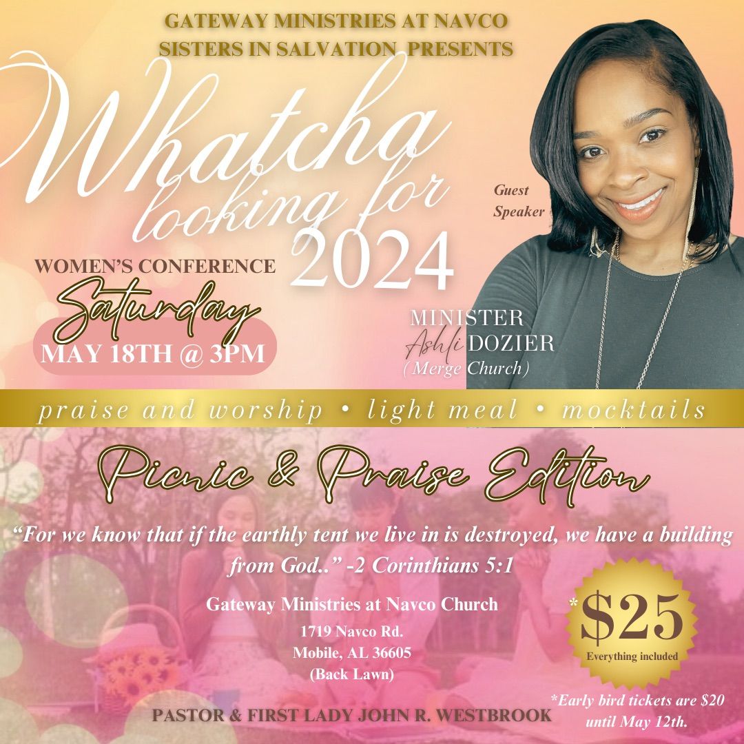 Whatcha Looking For 2024 GMC Women's Conference 