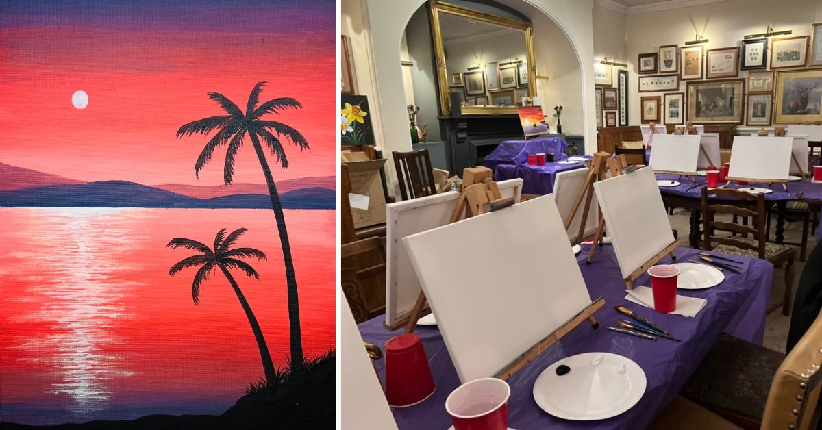 Paint Night - Tunbridge Wells - 'Caribbean Dreams'