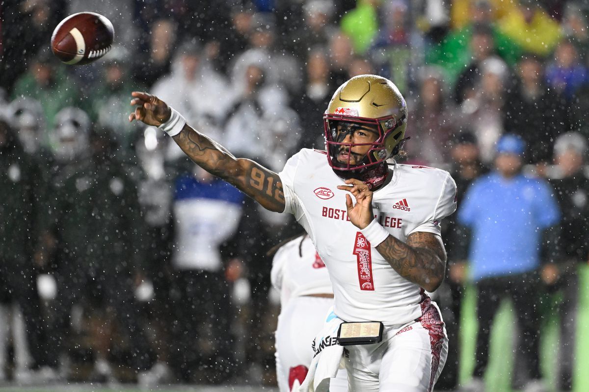 Boston College Eagles at Michigan State Spartans Football at Spartan Stadium-MI