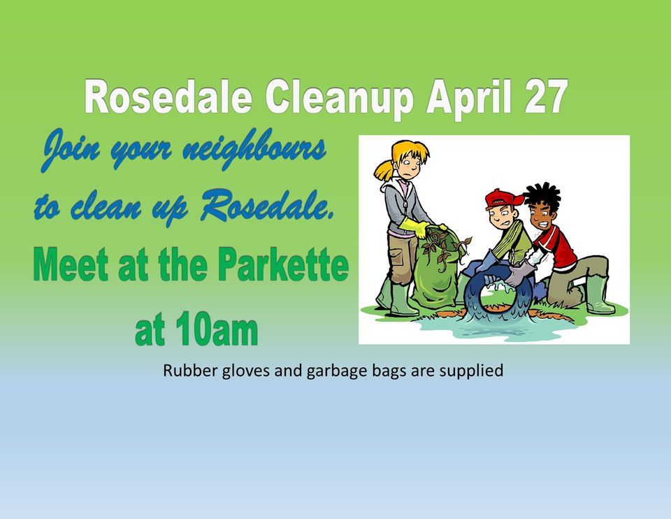Rosedale Clean Up Day