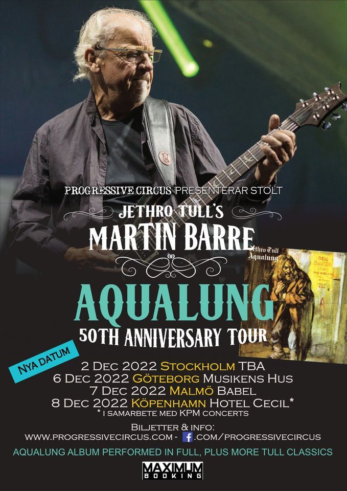 Jethro Tull's Martin Barre - G\u00f6teborg