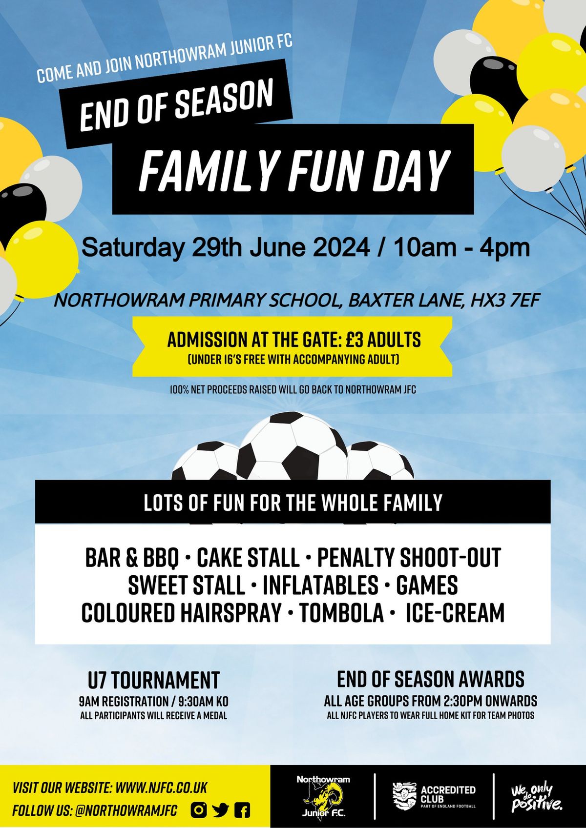 NJFC Family Fun Day and Presentation Event
