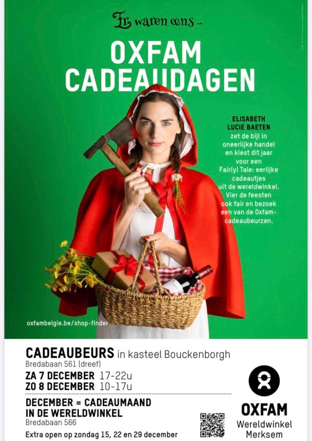 Cadeaubeurs in kasteel Bouckenborgh  7 dec 17-22u en zo 8 dec 10-17u