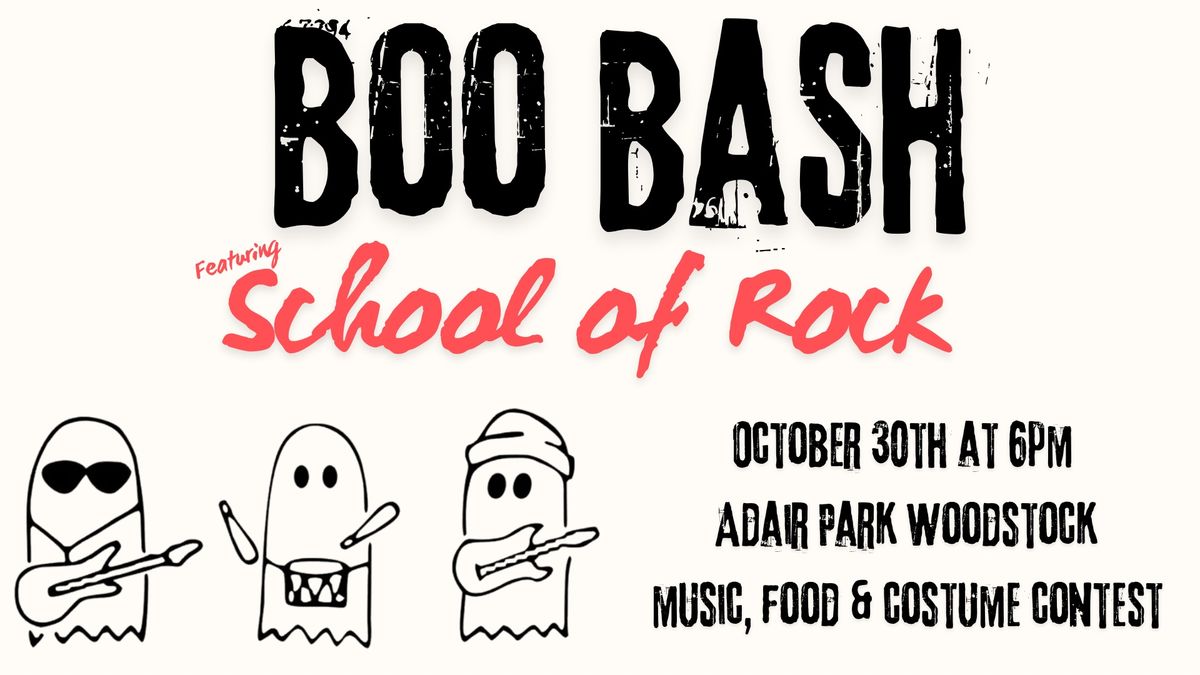 Boo Bash featuring School of Rock